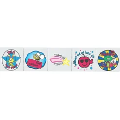 Super Kid 5 Tattoo Strip - Healthy Habits