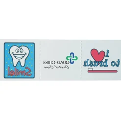 Super Kid 3 Tattoo Strip - Tooth Time