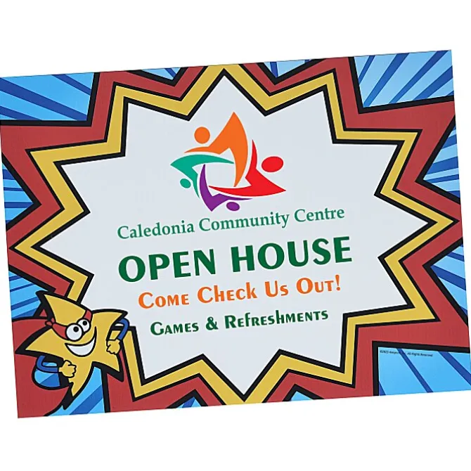 Super Kid Yard Sign Graphic - 18 x 24