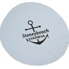 Surfside 360 Round Beach Towel - White