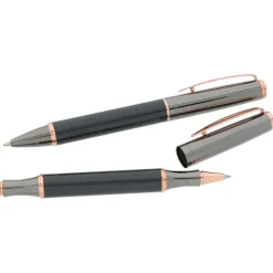 Sutton Twist Metal Pen & Rollerball Pen Set - 24 hr