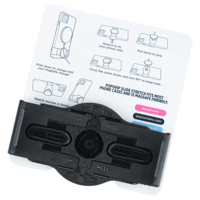 Swappable PopSockets PopGrip - Slide Stretch