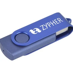 Swing USB Drive - Color - 4 GB - 24 hr