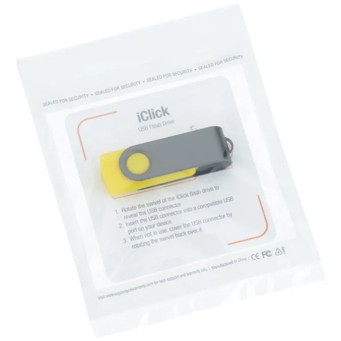 Swivel USB-C Drive - Black - 32GB - 24 hr