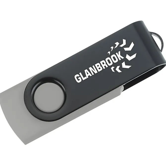Swivel USB-C Drive - Black - 32GB - 24 hr
