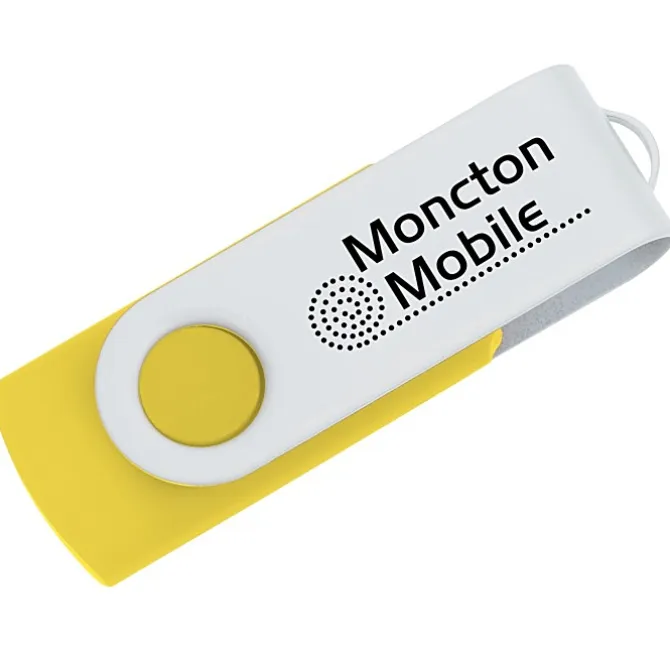 Swivel USB-C Drive - White - 32GB
