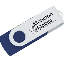 Swivel USB-C Drive - White - 32GB