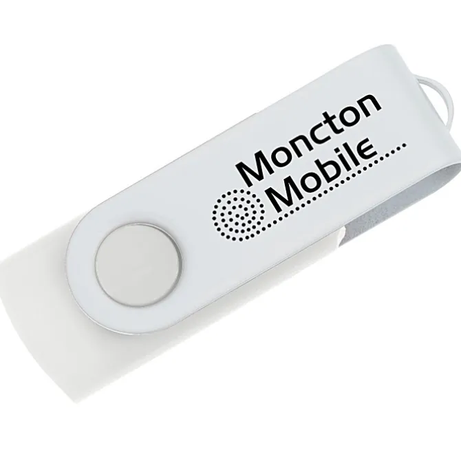 Swivel USB-C Drive - White - 32GB