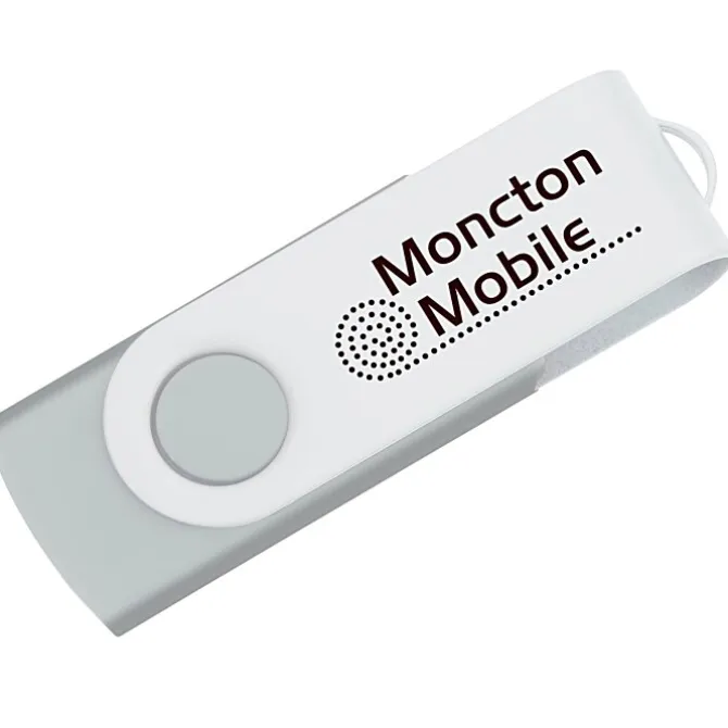 Swivel USB-C Drive - White - 32GB