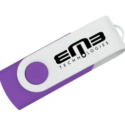Swivel USB-C Drive - White - 16GB