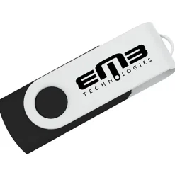 Swivel USB-C Drive - White - 16GB