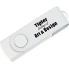 Swivel USB-C Drive - White - 8GB - 24 hr