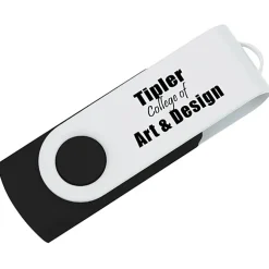 Swivel USB-C Drive - White - 8GB - 24 hr