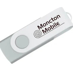 Swivel USB-C Drive - White - 32GB - 24 hr