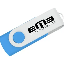Swivel USB-C Drive - White - 16GB - 24 hr