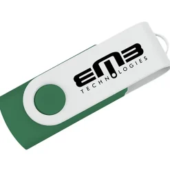 Swivel USB-C Drive - White - 16GB - 24 hr