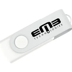 Swivel USB-C Drive - White - 16GB - 24 hr