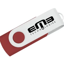Swivel USB-C Drive - White - 16GB - 24 hr