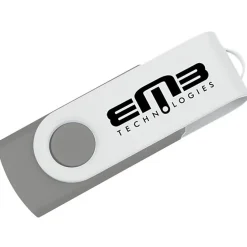 Swivel USB-C Drive - White - 16GB - 24 hr