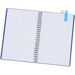 Sydney Spiral Notebook with Color Sticky Flags