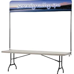 Tabletop Banner System - 8 feet