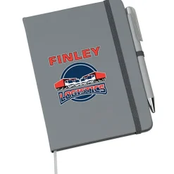 TaskRight Afton Notebook with Pen - Full Color