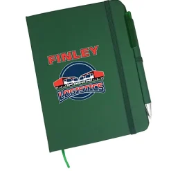 TaskRight Afton Notebook with Pen - Full Color