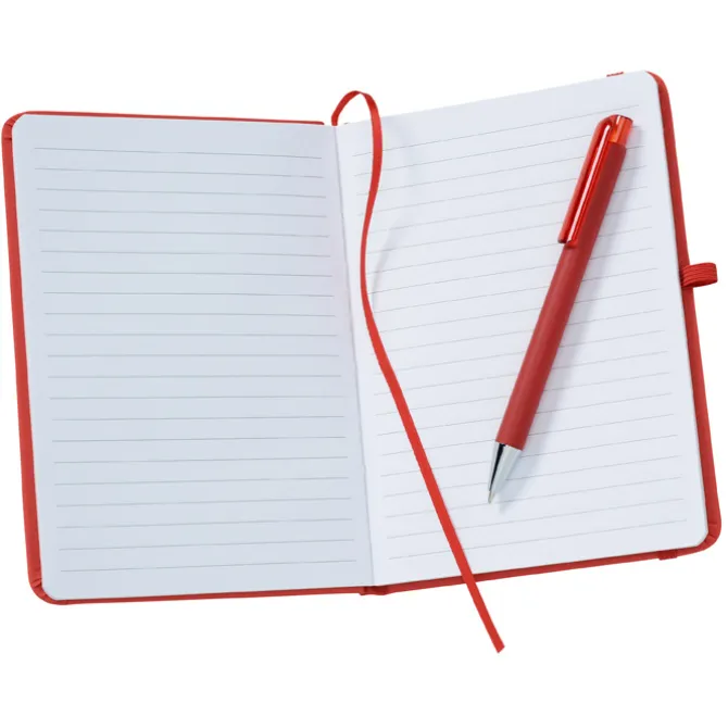 TaskRight Afton Notebook with Pen - Full Color