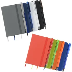 TaskRight Afton Notebook with Pen - 5 1/2 inches x 3 1/2 inches