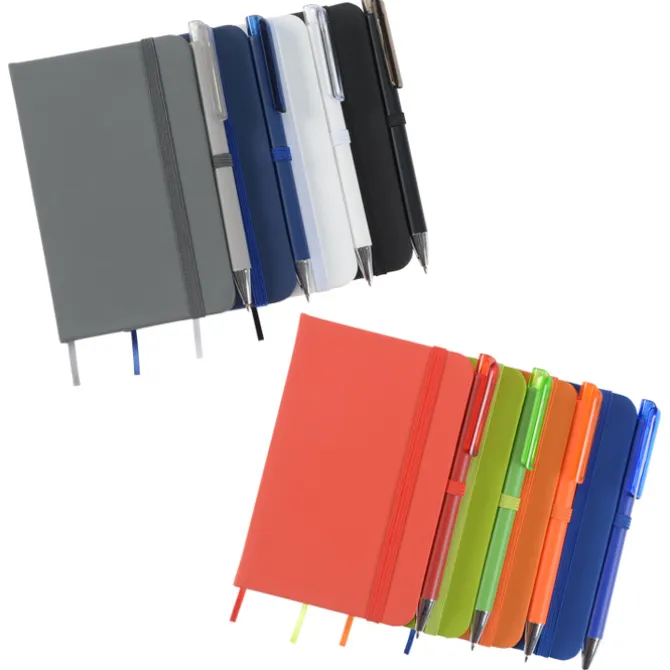 TaskRight Afton Notebook with Pen - 5 1/2 inches x 3 1/2 inches