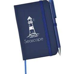 TaskRight Afton Notebook with Pen - 5 1/2 inches x 3 1/2 inches