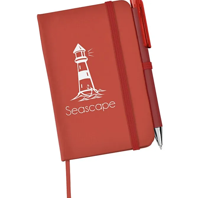 TaskRight Afton Notebook with Pen - 5 1/2 inches x 3 1/2 inches