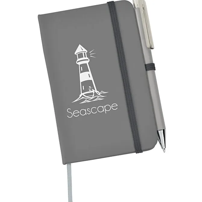 TaskRight Afton Notebook with Pen - 5 1/2 inches x 3 1/2 inches