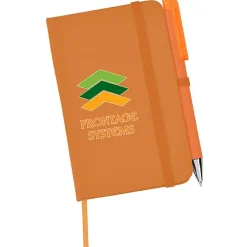 TaskRight Afton Notebook with Pen - 5 1/2 inches x 3 1/2 inches - Full Color