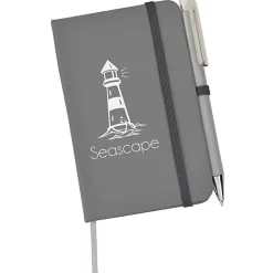 TaskRight Afton Notebook with Pen - 5 1/2 inches x 3 1/2 inches - 24 hr