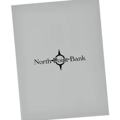 TaskRight Gloss Two-Pocket Presentation Folder