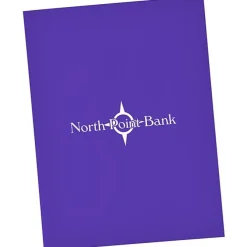 TaskRight Gloss Two-Pocket Presentation Folder