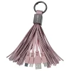 Tassel Charging Cable Keychain