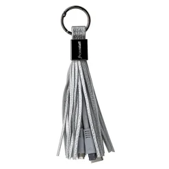Tassel Charging Cable Keychain