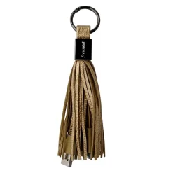 Tassel Charging Cable Keychain
