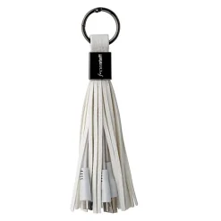 Tassel Charging Cable Keychain