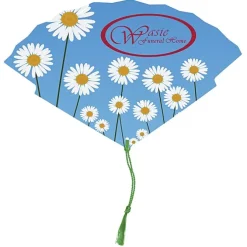 Tassel Hand Fan - Full Color