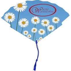 Tassel Hand Fan - Full Color