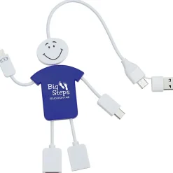 TechMate 2.0 Duo Charging Cable and USB Hub - 24 hr