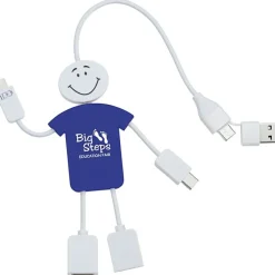 TechMate 2.0 Duo Charging Cable and USB Hub - 24 hr