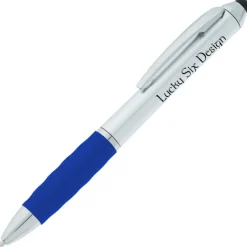 Tev Stylus Twist Pen - Silver