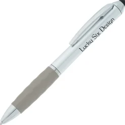 Tev Stylus Twist Pen - Silver