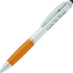 Tev Stylus Twist Pen - Silver