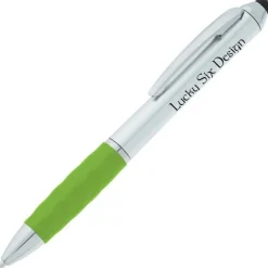 Tev Stylus Twist Pen - Silver