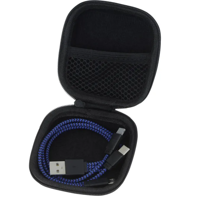 Textured 3-in-1 Charging Cable